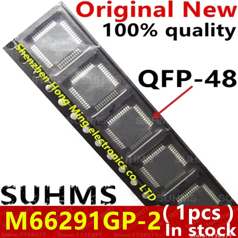 (1piece)100% New M66291GP-2 M66291GP M66291 QFP-48