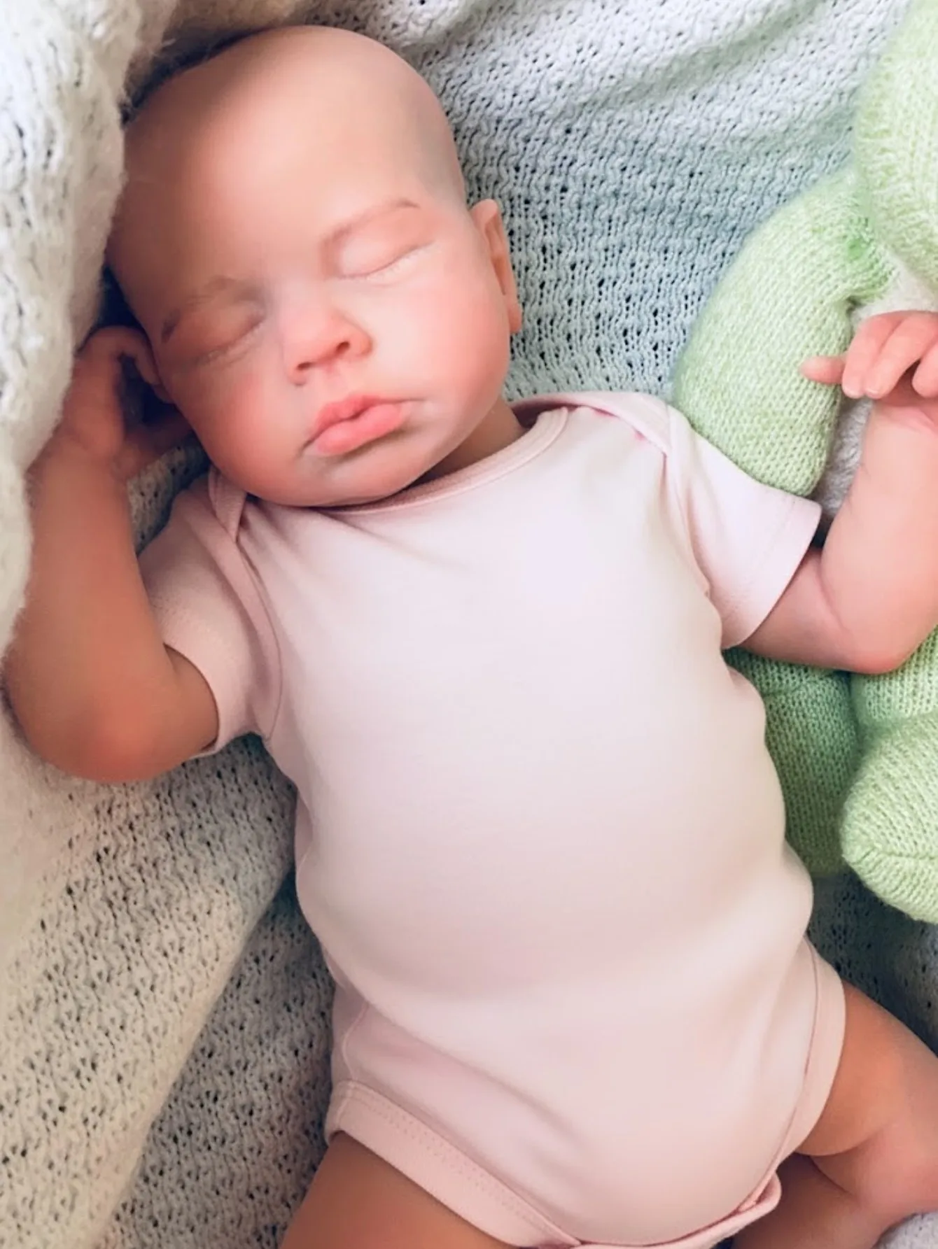 Aizwa1 18 Zoll Loulou Silikon Reborn Puppe Mädchen oder Junge handgemachte 3D bemalte Haut Babypuppe für Kinder Geburtstagsgeschenke