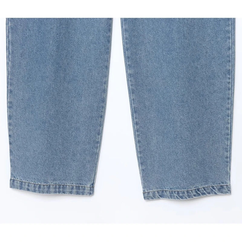 MUJER 2025 Blue Cargo Jeans for Women Belt High Waist Jeans Woman Streetwear Y2K Denim Pants Women Summer Casual Women's Jeans