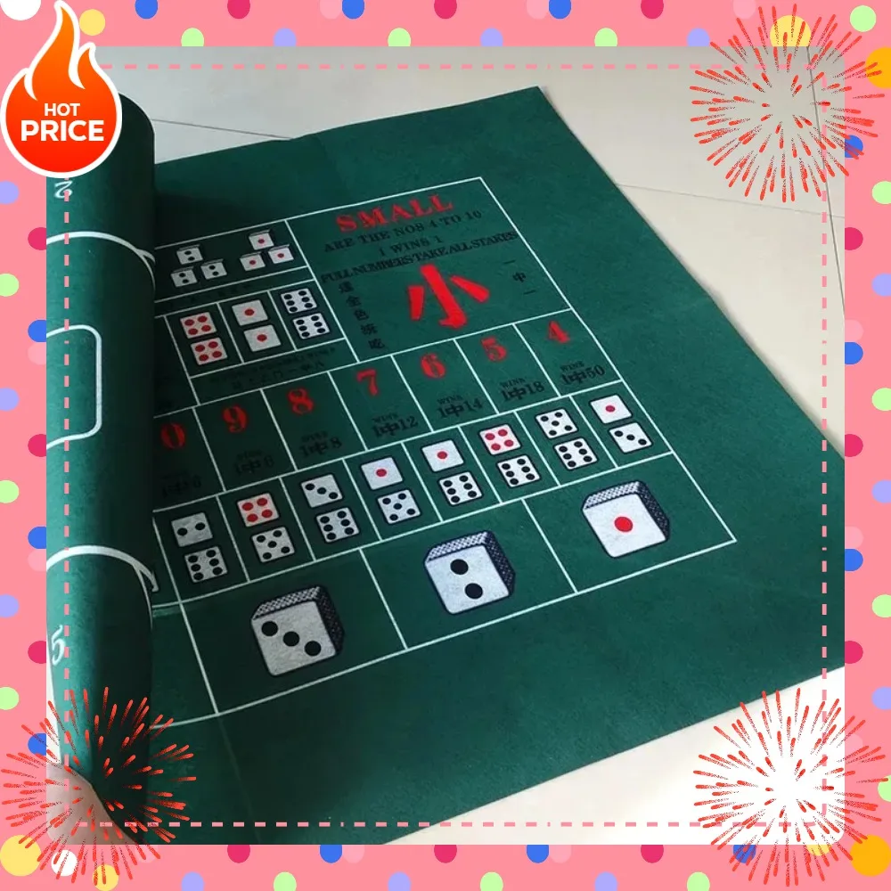 60x90 سنتيمتر تكساس على الوجهين لعبة كازينو غير المنسوجة النسيج تكساس هولدم بوكر مفرش المائدة لعبة مفرش المائدة