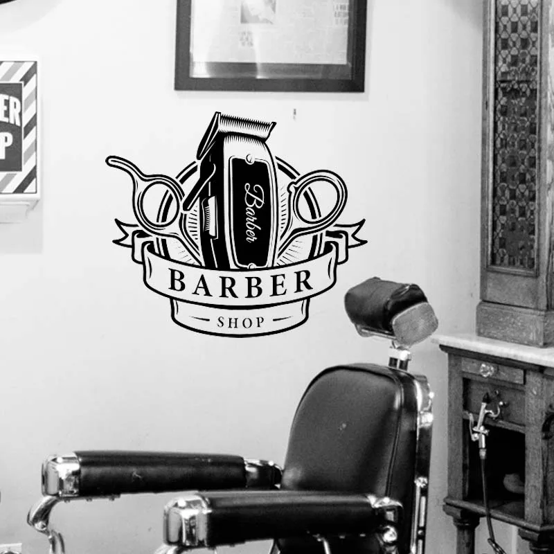 Barber shop Wall Posters Trendy Artwork Hair Salon  Art Hairdresser Wall Decor Haircut Tools Wall Art Cosmetic for Hair Stylists