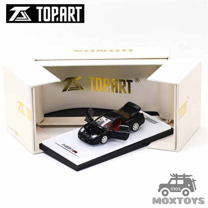 

Topart 1:64 NSX-R（NA2）2002-05 Metallic Black Limited1000 Diecast Model Car