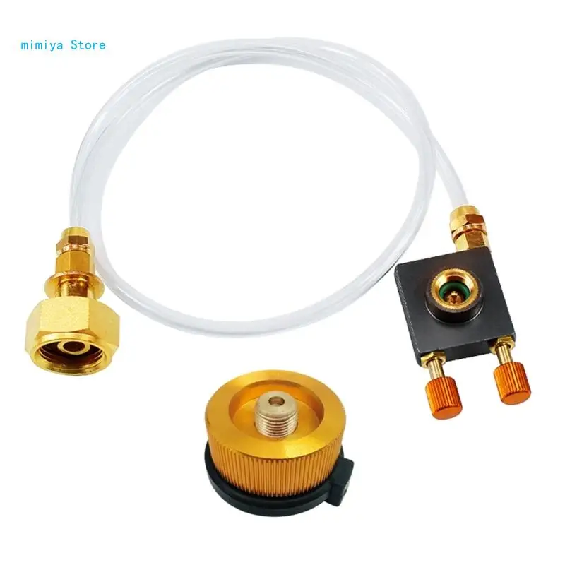 pipi Gas Stove Gas Refilled Convert Propanes Adapter Valves Gas Stove Tube