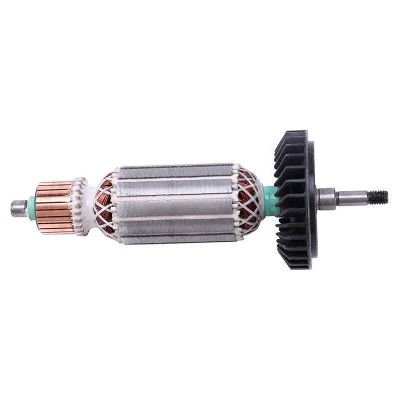 ABUP-Armature Rotor Anchor Assembly Set For AC 220V 240V For 9556N 9557HN 9558NB Includes Bearings And Brushes
