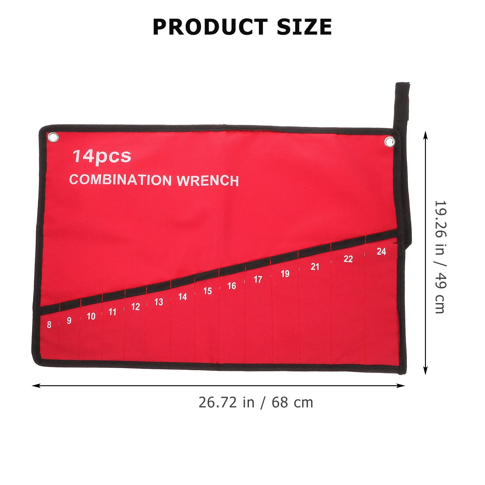 14 فتحات لفة قماش كهربائي إصلاح فائدة حامل كهربائي حقيبة كيس التخزين حقيبة التخزين متعددة الوظائف 2.25 \ #2