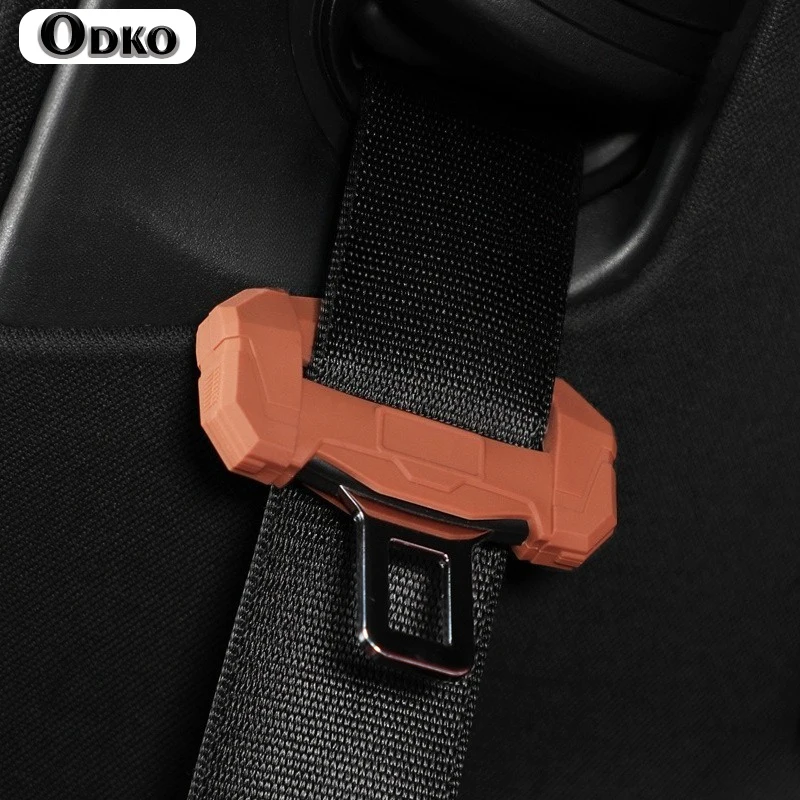 Car Seat Belt Buckle Cover - Anti-Scratch & Shockproof Silicone Extension Protector Car Accessoires