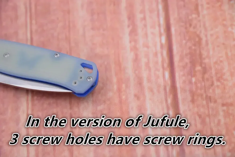 JUFULE 535 أفضل رغوة اليشم G10 مقبض 535-1901 علامة 20CV شفرة النحاس غسالات للطي جيب EDC أداة التخييم هانت سكينة للاستعمال الخارجي