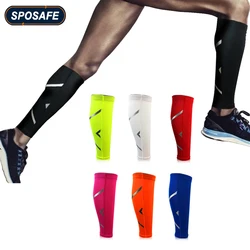 1Piece Sports Shin Guard Calf Compression Sleeves Leg Shin Compression Sleeves for Runners Cyclist Shin Splint Blood Circulation