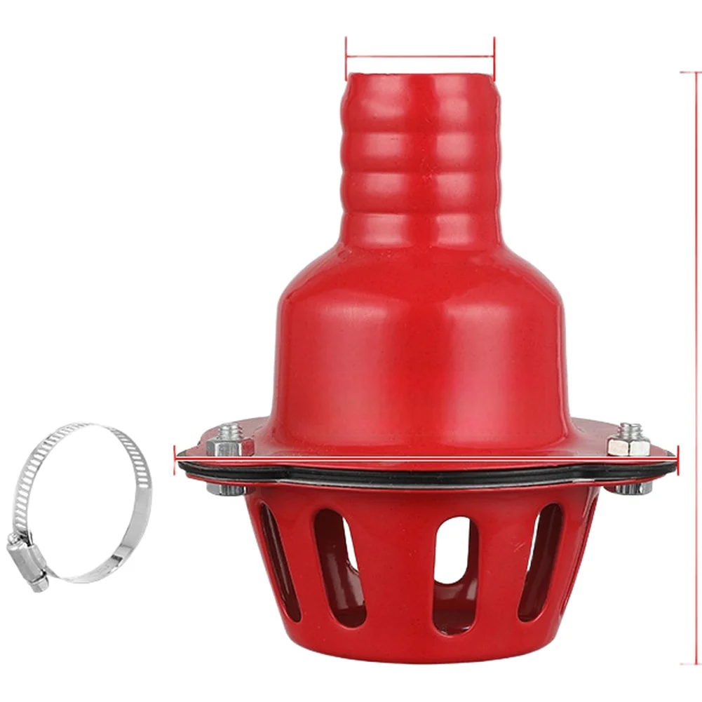 Cast Iron Foot Valve Designed for Water Pump Suction with Strainer and Clamp 75mm 100mm 125mm Black Check Valve