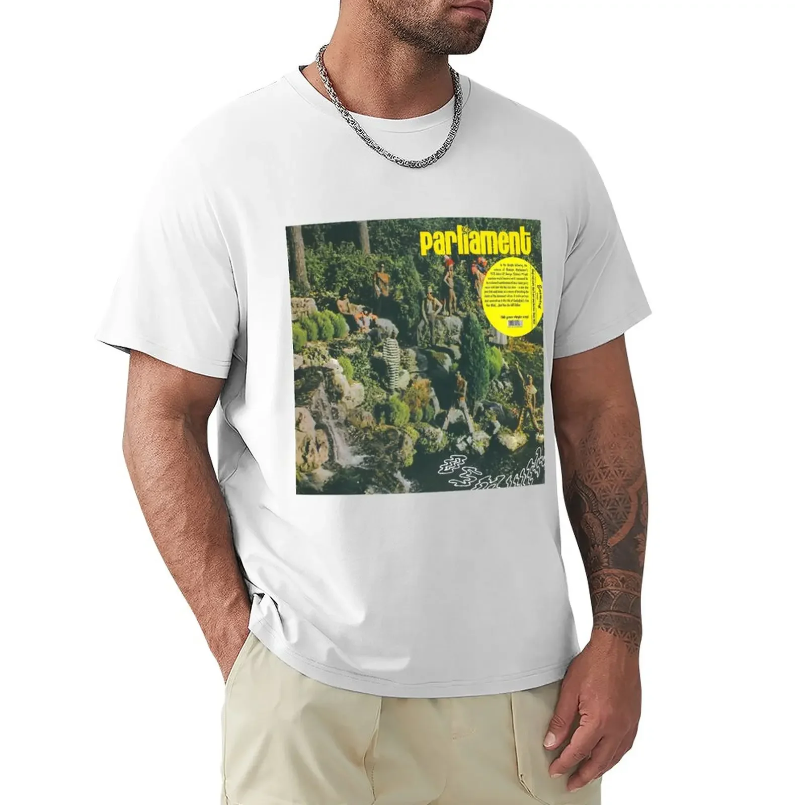 Parliament (band) jungle Osmium (album) T-Shirt cute tops sublime blanks oversized mens graphic t-shirts hip hop