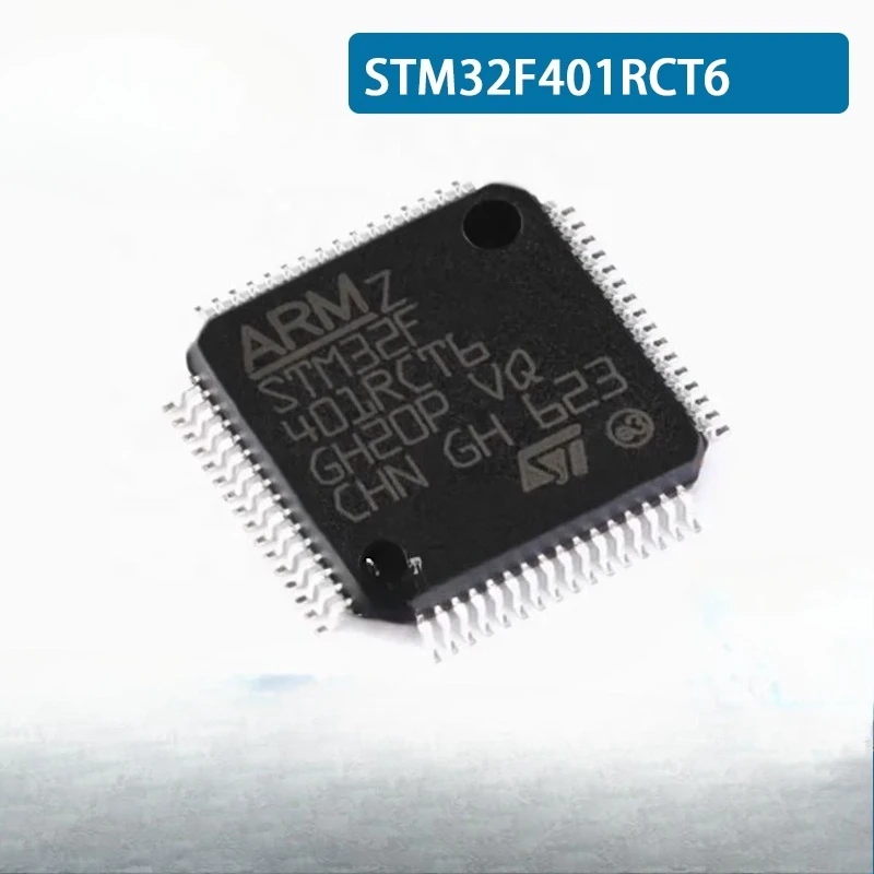 

10PCS/LOT STM32F401RCT6 LQFP-64 High-performance Access Line, Arm Cortex-M4 Core with DSP and FPU, 256 Kbytes of Flash Memory,