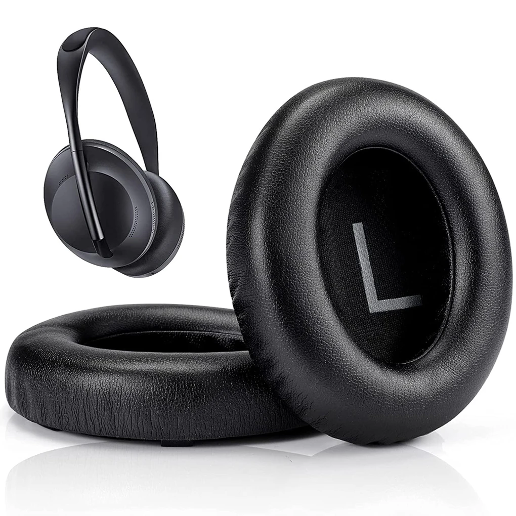 

1 Pair Earpad Cushions Foam Leather Headphones Earmuffs Covers Noise Canceling Ear Pads Intended for Bose 700/NC700