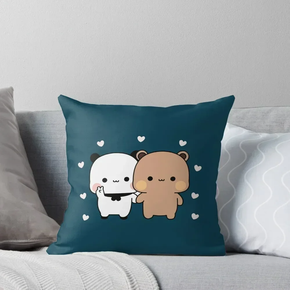 

CUTE PANDA BEAR Premium Throw Pillow Sitting Cushion Christmas Pillow Covers Christmas Cushion For Home pillow