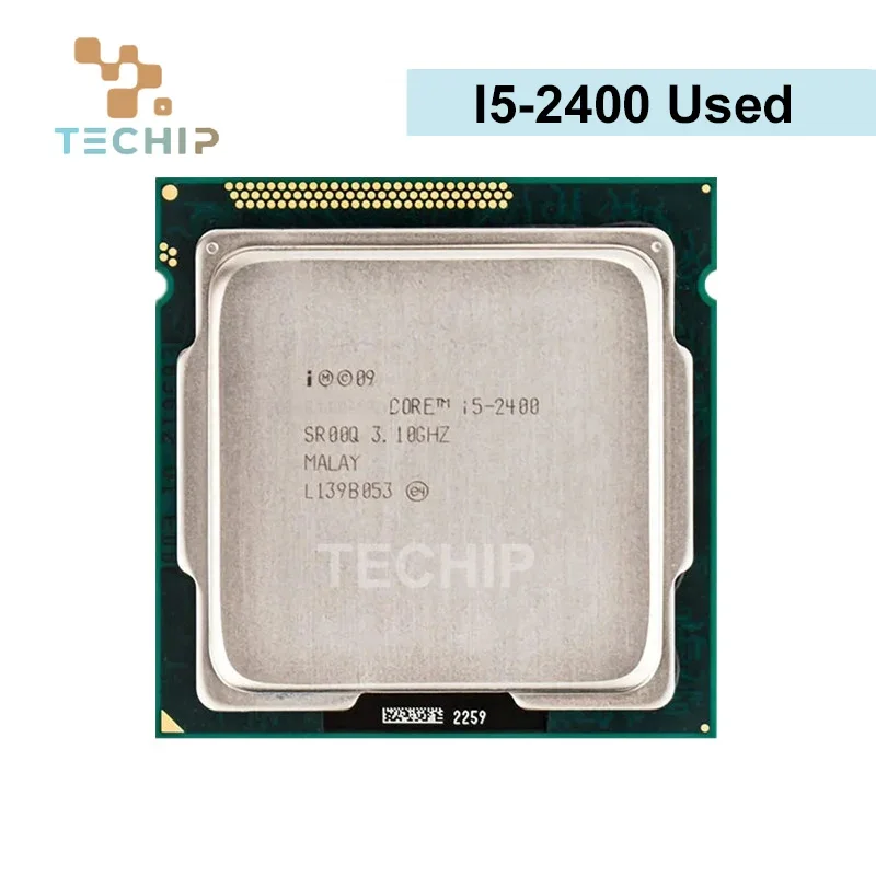 100% Original Core i5 2400 Processor i5-2400 Quad-Core 3.1GHz LGA 1155 TDP 95W 6MB Cache Desktop CPU