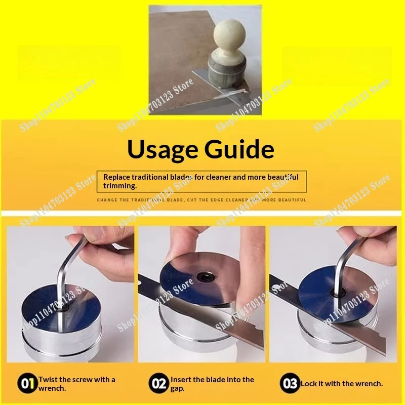 

Multifunctional manual cutting pvc film edge banding scraper blister machine accessories molded door panel and trimming tool