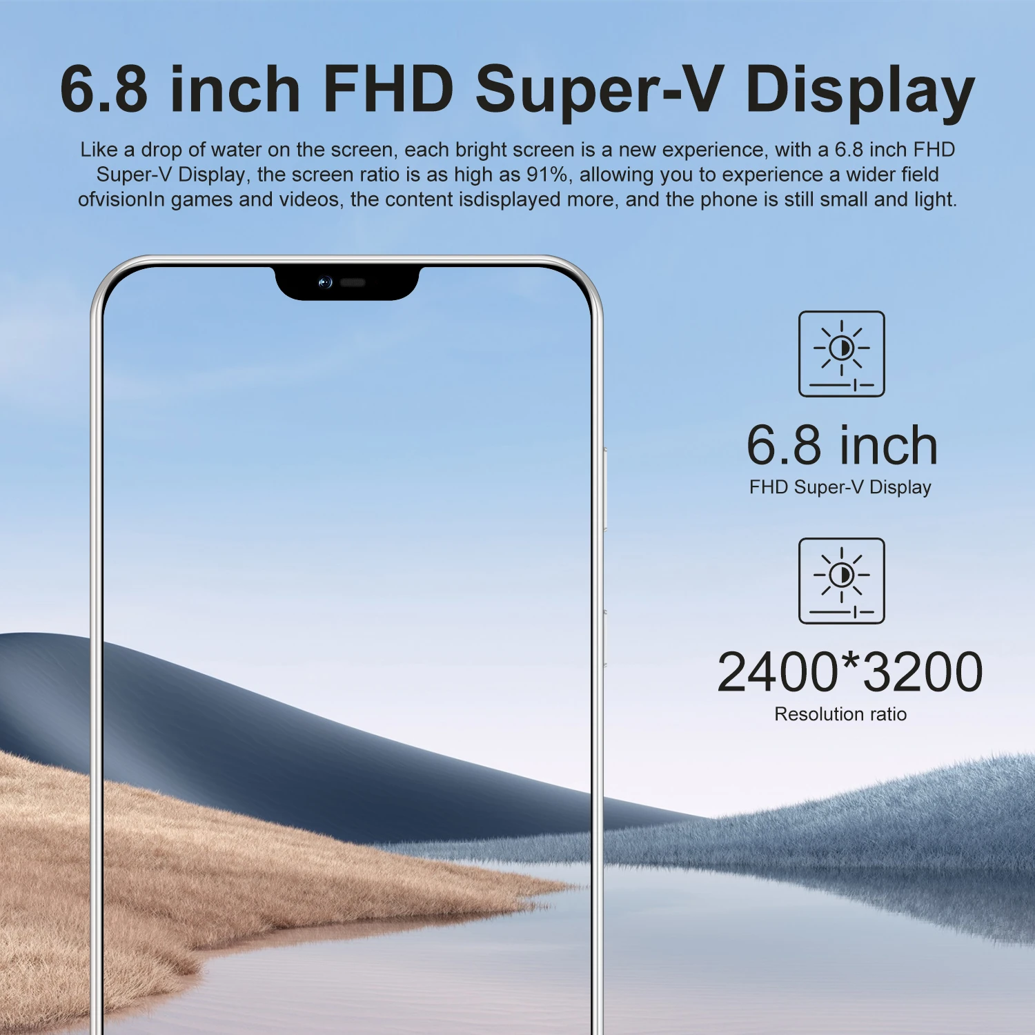 Global Version S24 + สมาร์ทโฟน 5G ขนาด 6.8 นิ้ว 9300 108MP กล้อง 8000Mah โทรศัพท์ Android ปลดล็อก Celulares โทรศัพท์มือถือ