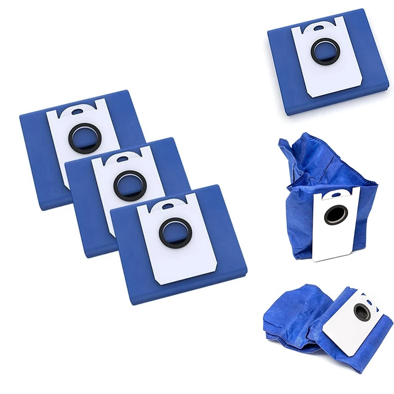 

HFIL-Replacement Dust Bags For Bobsweep For Dustin And Orb-I Robot Vacuum Cleaners, Vacuum Canister Bags Large Capacity