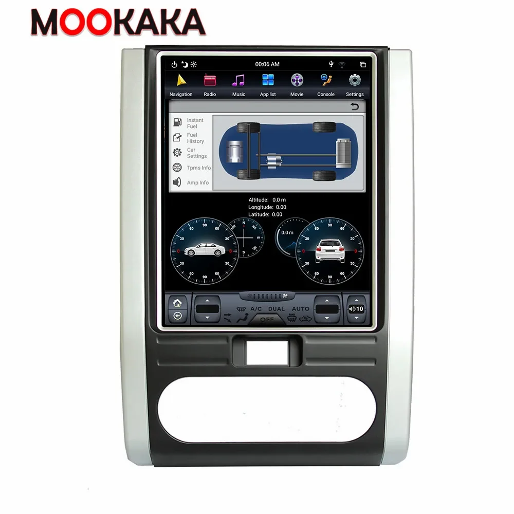 Android 13 8+128G Car Stereo Multimedia Player for Nissan X-Trail 2007-2014 Car Radio GPS Navigation Carplay Head Unit DSP