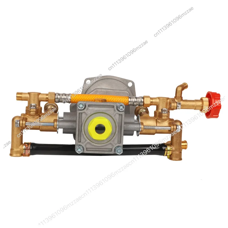 Spraying Machine Accessories High Pressure Agricultural 139F Engine Pump Head GX35 Spraying Potion Double Cylinder
