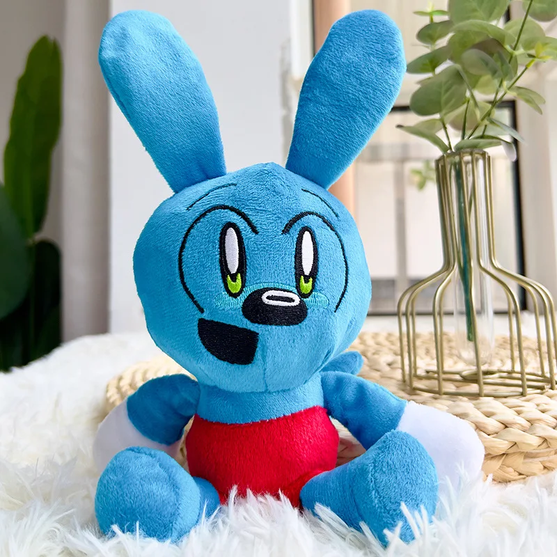 30CM Riggy Plush Toy Kawaii Cartoon Game Plushie Doll Soft Stuffed Rabbit Monkey Dolls For Fans Christmas Birthday Gifts