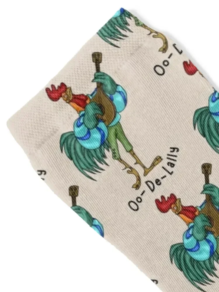 Oo-De-Lally Rooster Socks kids Climbing designer brand Men's Socks Women's