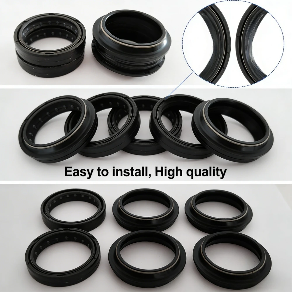 

2/4/8/16pc 41X53X11 Front Shock Fork Oil Seal Dust Cover For Yamaha XJ6 600 09 2010 2011 FZ6 600 ABS 2015-2016 FZR600 2017-2018