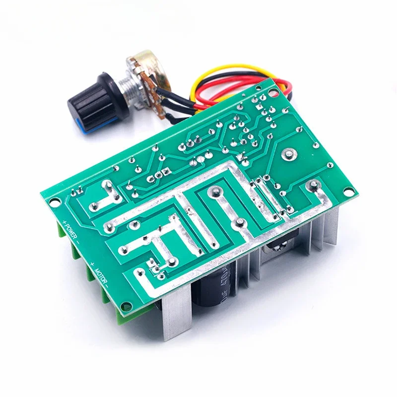 5pcs DC10-60V DC motor speed regulator 12V 24V 36V 48V High power drive module PWM Motor speed controller 20A current regulator