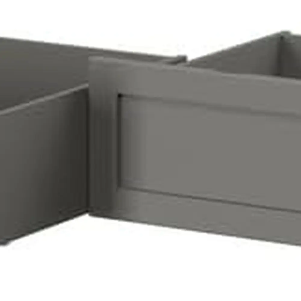 

Rolling Under Bed Drawers for Queen, King, Twin XL Beds - Grey Storage