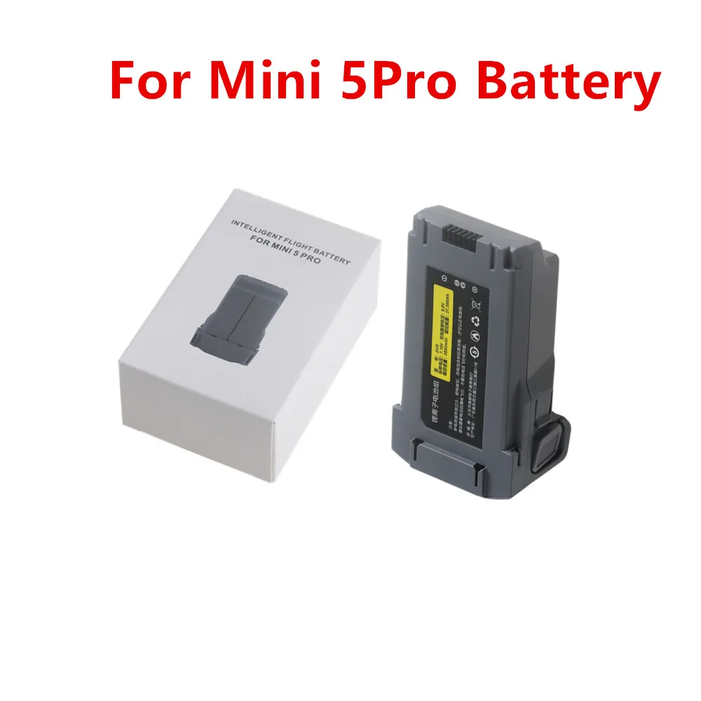 For Mini 5 Pro Battery Plus Capacity 3850mAh Flight Time 35 Minutes Compatible Mini 5Pro RC Drone Accessories