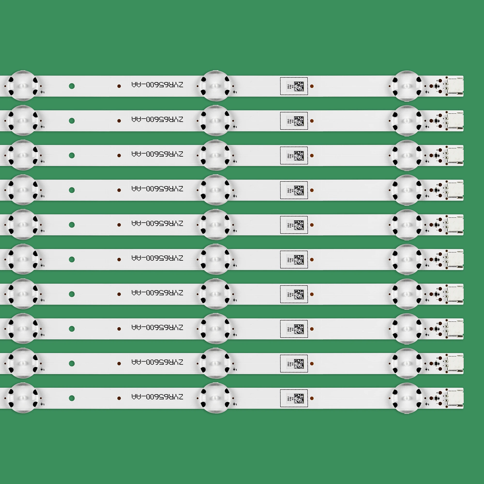 New 10PCS 710MM LED Strip 7Lamps (3V) For LG Innotek_Arcelik 65Inch Rev0.2 170721_3PCM00731A for 65GUB8862 65GUB8866 65GUB8865