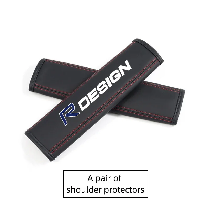 Car Seat Neck Pillow Headrest Rest Cushion Protection Shoulder Pad For Volvo RDesign AWD V70 XC60 S60 V60 V40 XC90 S80 Accessory