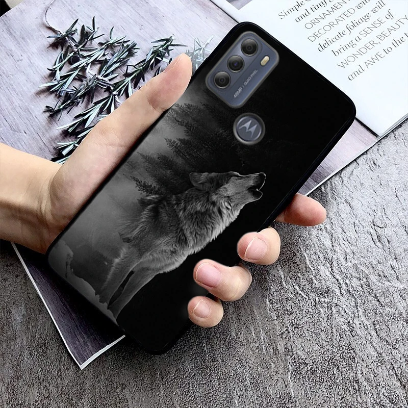 

Phone Case For Moto G85 G55 G05 G14 G75 G31 G50 G10 G20 G30 G60 G13 G32 G84 G54 G53 G72 G24 Power Animal Wolf