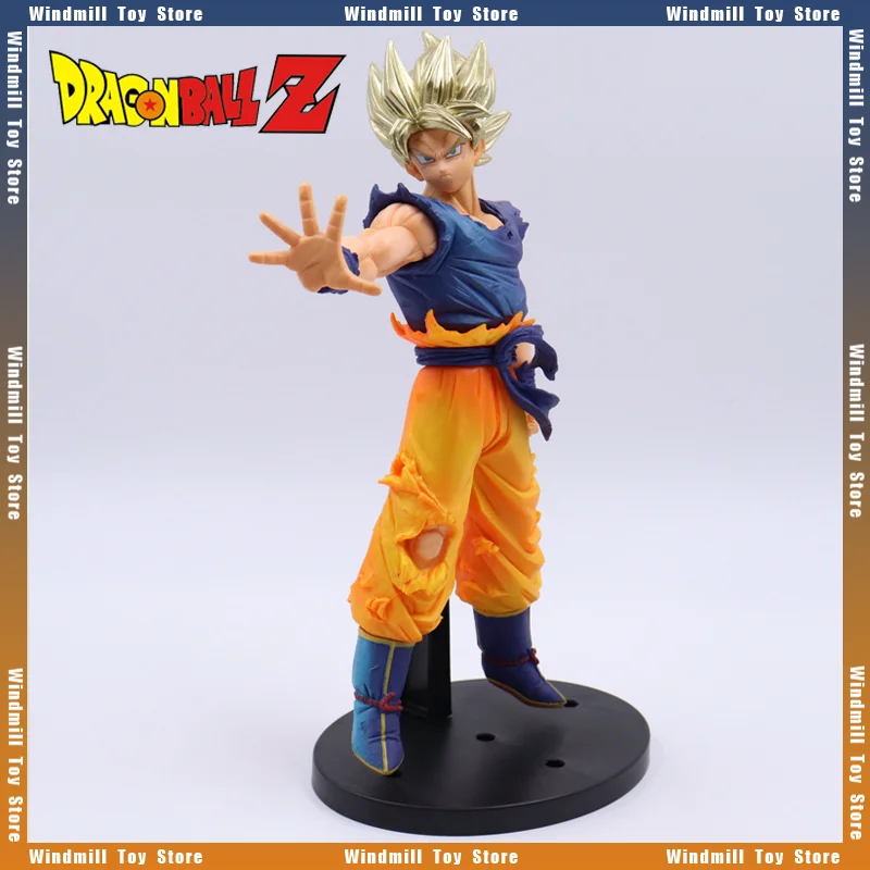 

26 см Super Saiyan светлые волосы Dragon Ball аниме периферийные устройства специальное издание модель куклы фигурка игрушки коллекции украшения комнаты