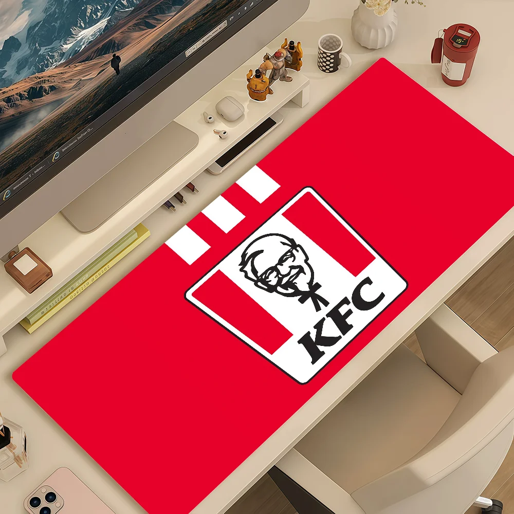 Mouse K-KFC Pad MousePad Non-slip Lockedge Office Student Gaming Thickened Large LOGO Writing Pad Cushion