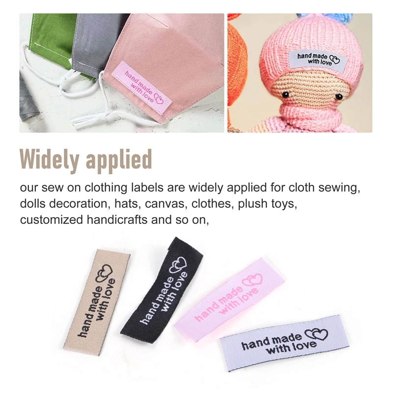 ملصقات خياطة يدوية متشابكة على شكل قلب ، علامات شخصية ، ملصقات خياطة على ملصقات الملابس ، جديدة ، ، من من من من من من من من
