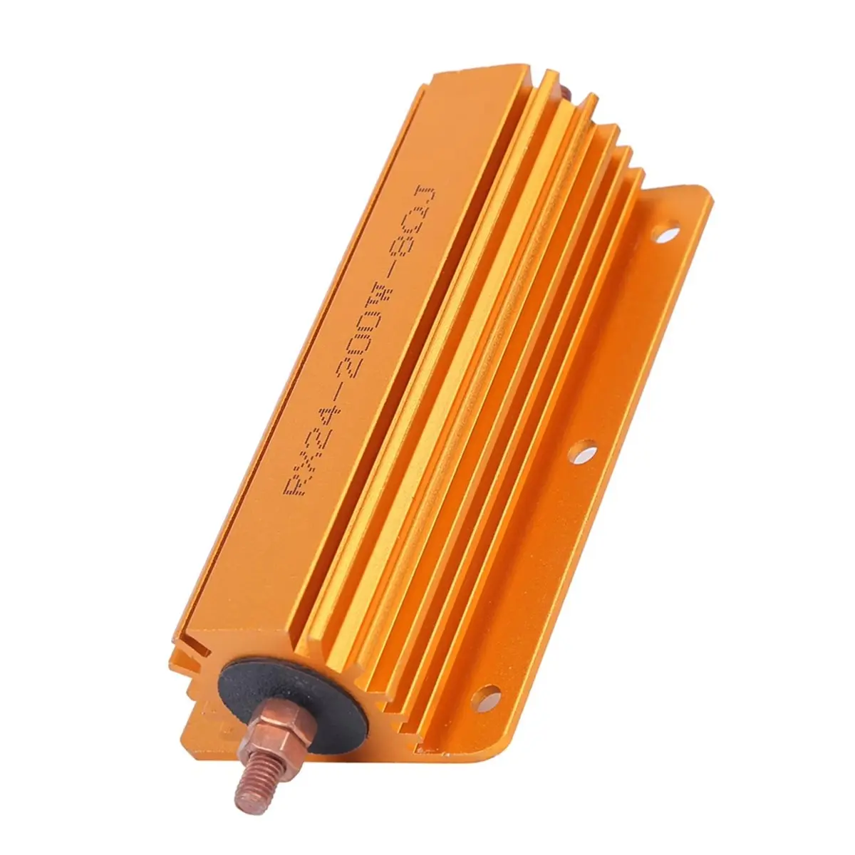 RX24 200W 8R High Power Resistor Aluminum with Hole, Industrial Electronics Board for Elevator Stage Audio Motor Drive