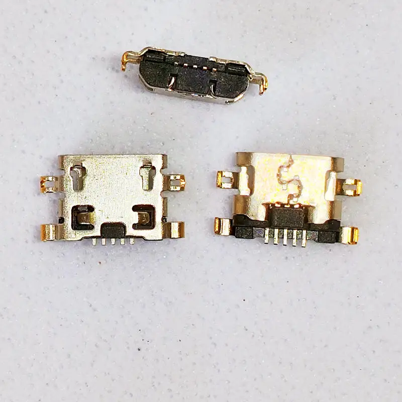 100 sztuk złącze Micro USB mini mobilny port ładowania dla Motorola MOTO E5 E4 gniazdo typu jack stacja dokująca