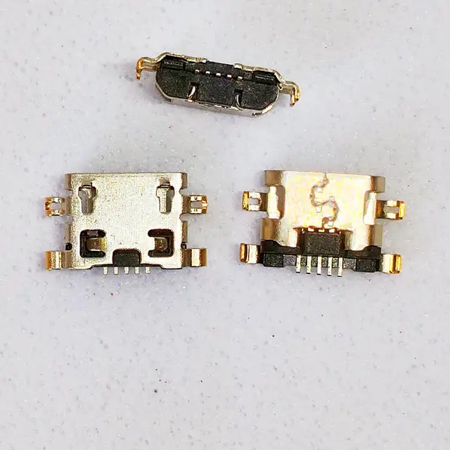 100 sztuk złącze Micro USB mini mobilny port ładowania dla Motorola MOTO E5 E4 gniazdo typu jack stacja dokująca