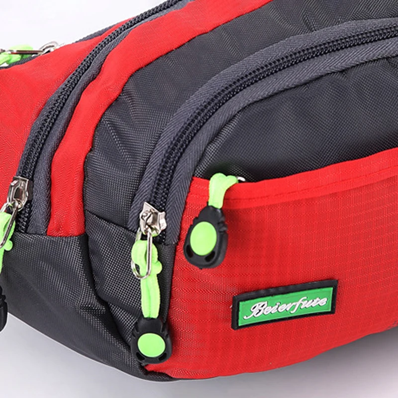 Multifunctional Sport Waist Bag Unisex Waist Packs Outdoor Travel  Cycling Climbing Running Waist Bag With Adjustable Belt Strap