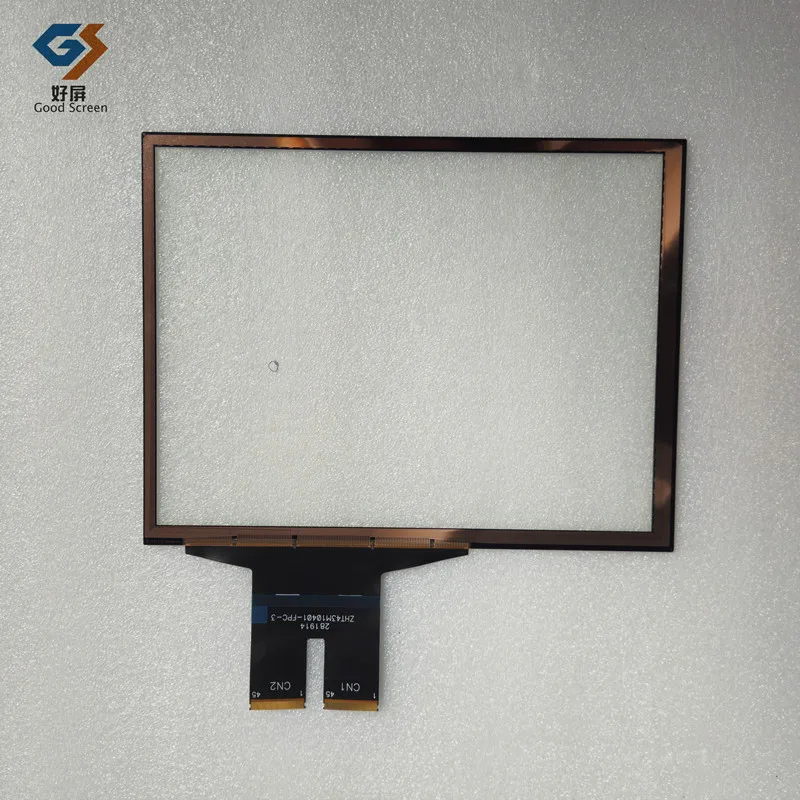 جديد ل ZHT43M10402-FPC-3 بالسعة محول الأرقام بشاشة تعمل بلمس الاستشعار لوحة زجاجية خارجية 228X175 مللي متر