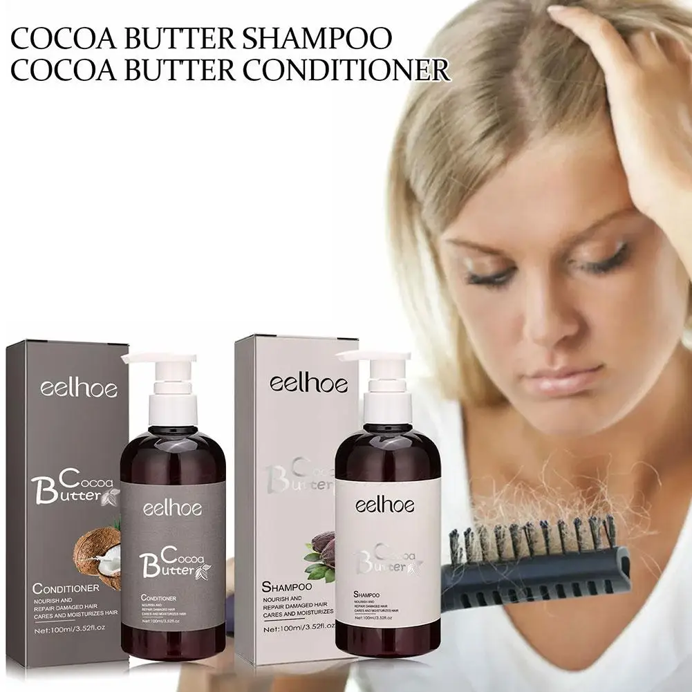 Champú de aceite de coco y mascarilla para el cabello, producto para el cuidado del cabello, antimantequilla, caspa, cuidado Natural, Amino cacao, ácido M2R4, 100ml