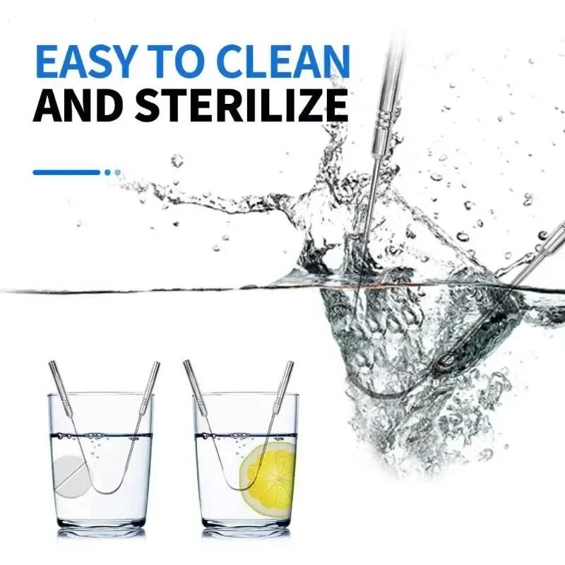 U รูปร่างเครื่องขูดลิ้นเครื่องมือดูแลช่องปากสแตนเลสทําความสะอาดปากทําความสะอาดแปรงลิ้น Bad Breath ลิ้นทําความสะอาดลิ้น