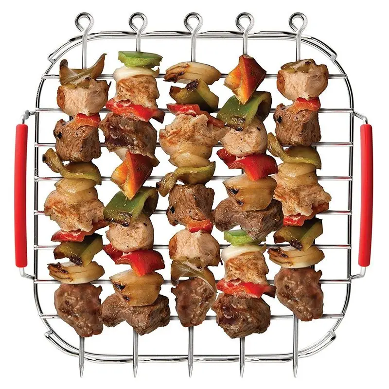 a14e-conjunto-de-grelhas-para-fritadeira-a-ar-grelha-versatil-de-aco-inoxidavel-de-camada-dupla-com-espetos-e-suporte-para-cozer-a-vapor-e-drenar-Oleo