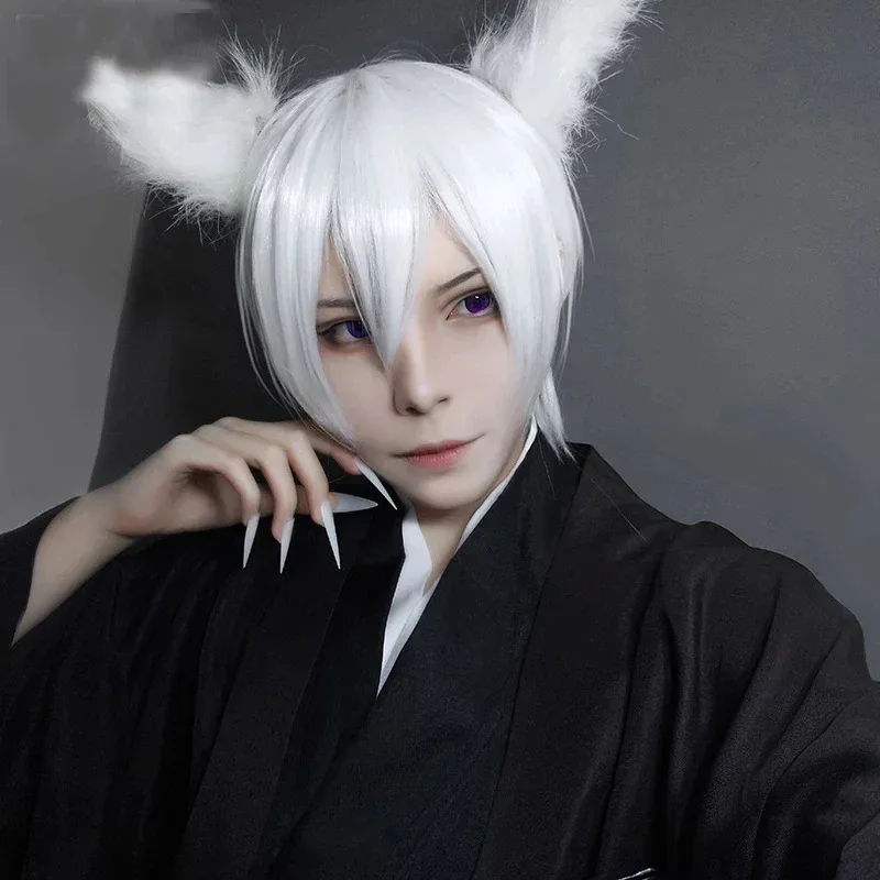 أزياء جديدة لعام 2025 من Haimshiita Miyuki أزياء Kamisama love Tomoe التأثيرية أحذية شعر مستعار ذيل لجميع القديسين cu ☆ ☆ ☆ أأ