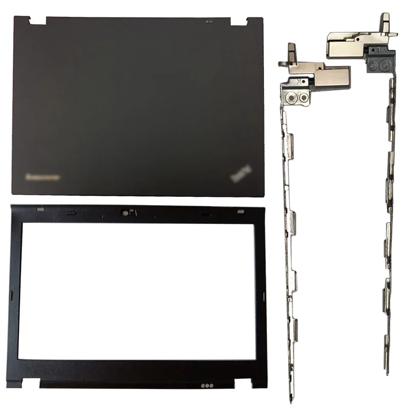 

NEW Laptop LCD Back Cover/Front Bezel/Hinges for Lenovo Thinkpad T420 T420i Laptop Case Computer Case