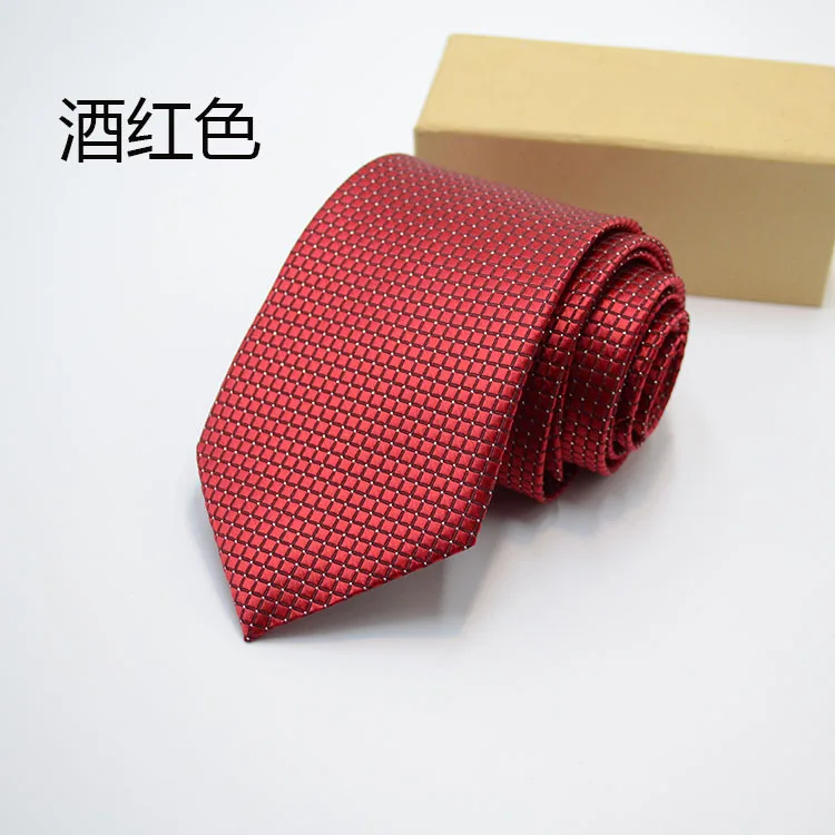 Corbata roja ajustada con punta de flecha informal para hombres, corbata negra delgada, accesorios para hombres, corbatas formales de fiesta de