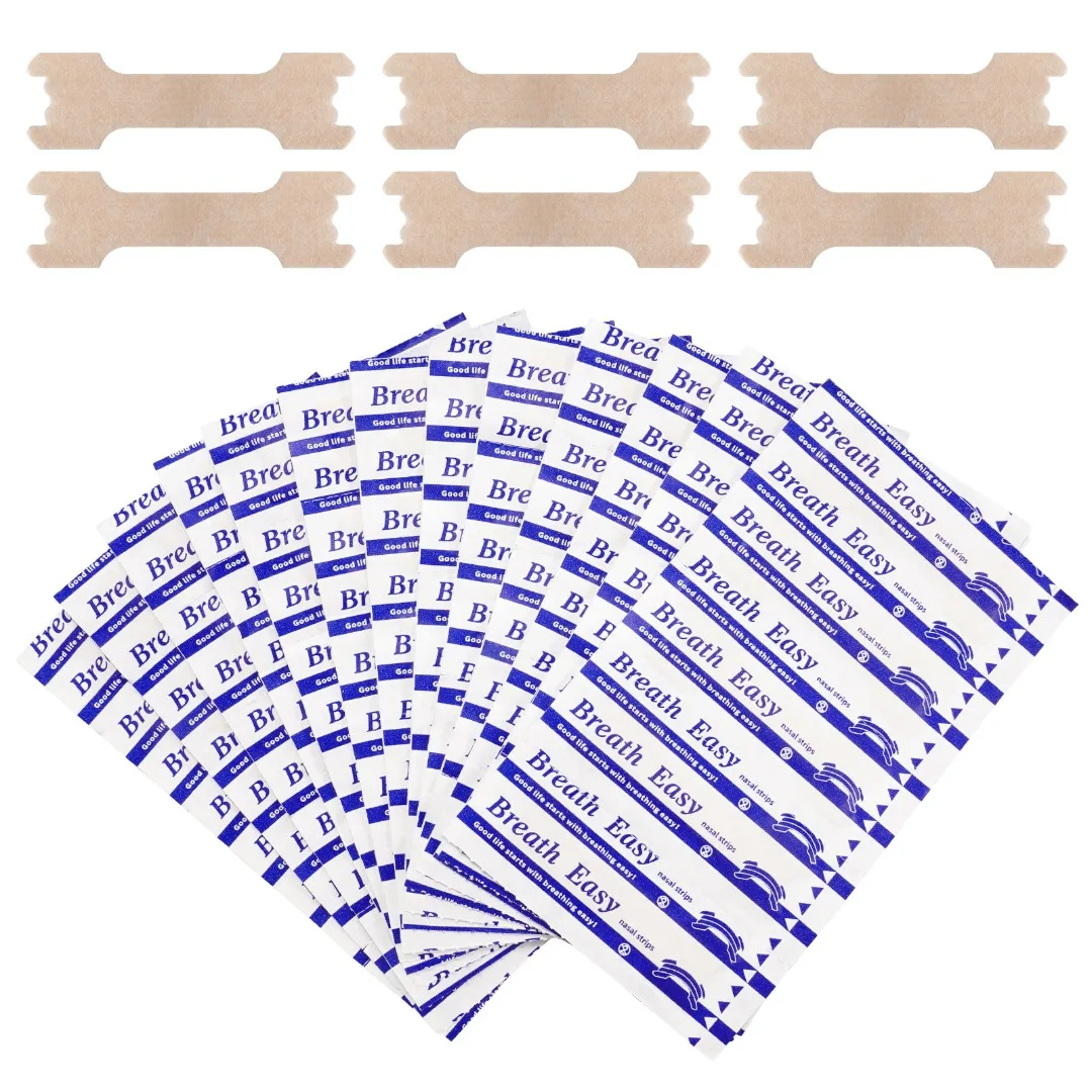 แผ่นแปะจมูกช่วยลดการนอนกรน Breath Right บรรจุกล่อง 30 ชิ้น ช่วยให้หายใจสะดวกขึ้น นอนหลับสบายขึ้น เหมาะสำหรับผู้ใหญ่