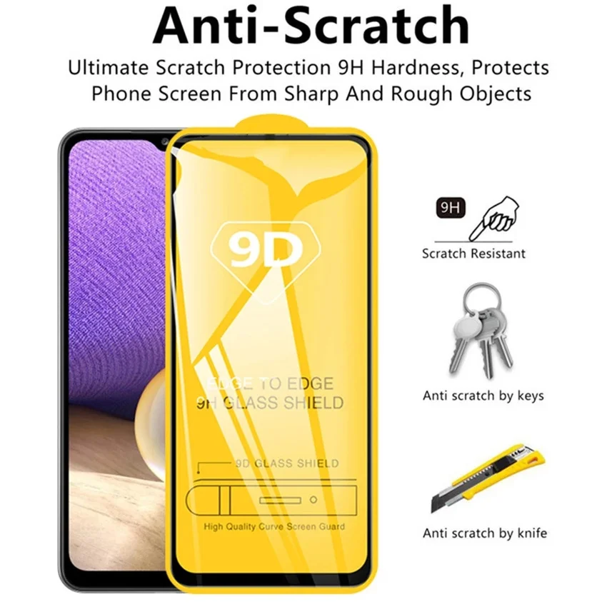 Screen Protector For Xiaomi Redmi Note 13 Pro 12 11 8 9 10 Pro 9s 13C 12C 10C Poco X5 X6 X3 X4 Pro Mi 12 11 Lite 11T 13T 12T Pro