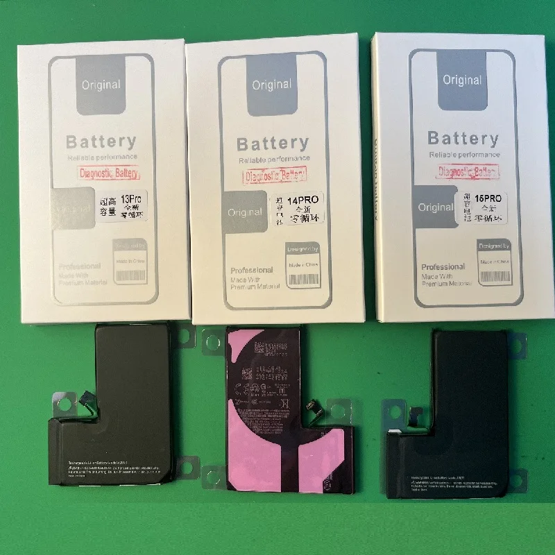 2 قطعة بطارية تشخيصية عالية السعة تستخدم آيفون 12 13 14 15PM 7037 TI IC 100% الصحة لا منبثقة بعد التشخيص على IOS 18 #1