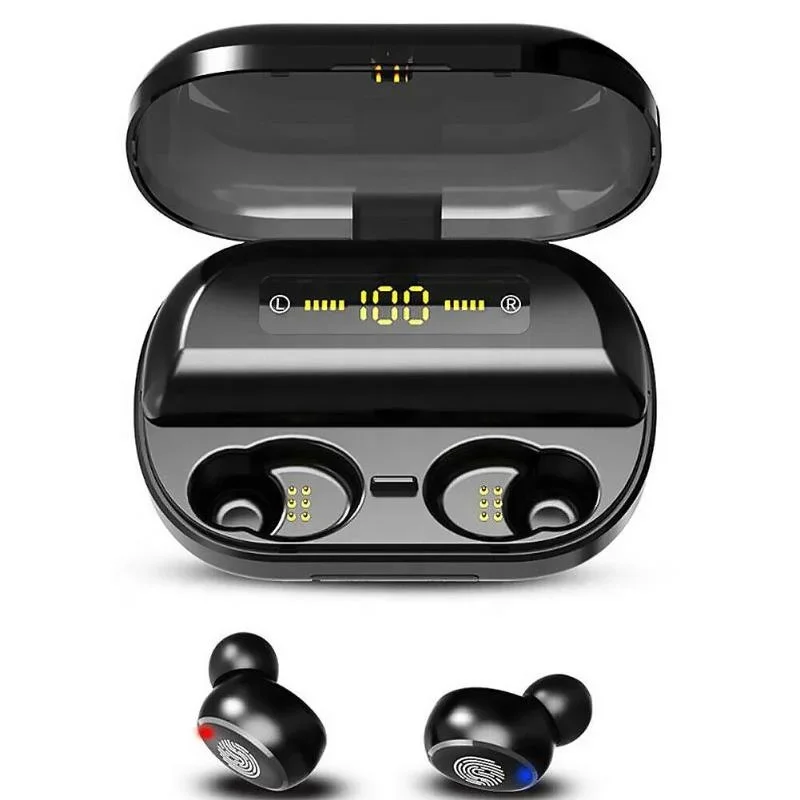 

Waterproof V11 TWS True Wireless Earphones BT 5.0 In Ear Earbuds with 4000mah Sport Headsets HiFi